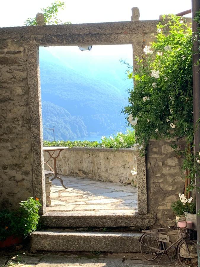 Apartment Casa Dono Il Lago Pognana Lario Eksteriør bilde